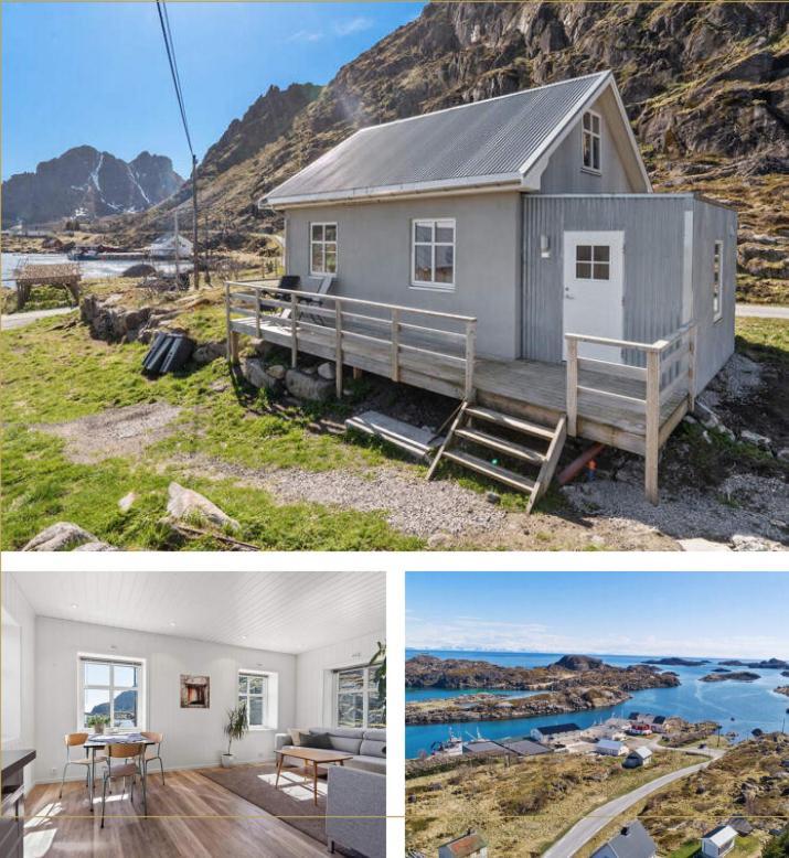 Вилла Ragnahuset - Koselig Minihus I Fiskevaer Sennesvik Экстерьер фото